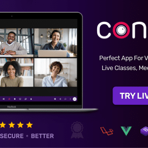 Connect v2.5.0 Nulled – Video Conference, Online Meetings, Live Class & Webinar, Whiteboard, Live Chat