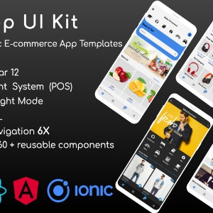 Apps Shop UI kit (POS) v2.5 Nulled – React Native & Ionic Angular E-Commerce Templates (Grocery,Food, Fashion)