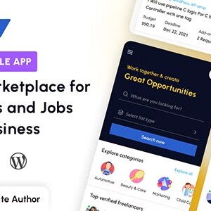 Tasklay v1.3 Nulled – Freelancer Marketplace React Native APP