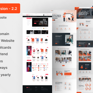 Businesso v2.2 Nulled – Business Website SAAS (Multitenancy)