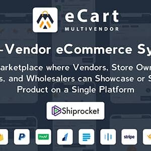 eCart v5.0.0 Nulled – Multi Vendor eCommerce System