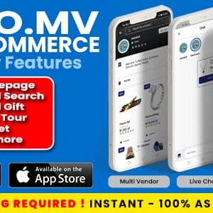RevoMV v6.0.0 Nulled – Multivendor WCFM / Marketplace Flutter Android iOS App – Like Flipkart, Amazon, Shopee