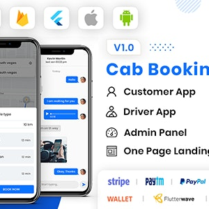 CabME v3.3.1 Nulled – Flutter Complete Taxi Booking Solution