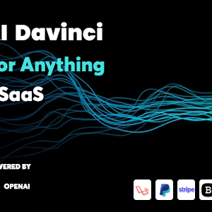 OpenAI Davinci v6.2 Nulled – AI Writing Assistant and Content Creator as SaaS