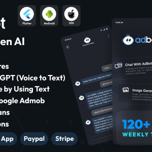 AdBot v2.3 Nulled – ChatGPT Open AI Android and iOS App