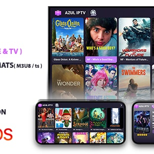 AZUL IPTV XTREAM, Multiple Format, Flutter AppMobile & Android TV, Admob Nulled – 29 August 2024