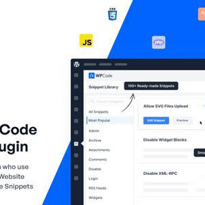 WPCode Pro v2.1.1- The Best WordPress Code Snippets Plugin