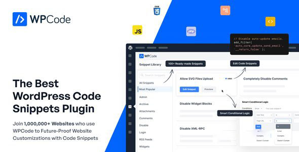 WPCode Pro v2.1.1- The Best WordPress Code Snippets Plugin