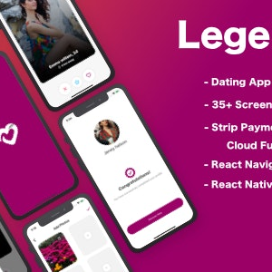 Legendbae v1.0 Nulled – React Native Social Dating App