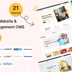 Nexelit v3.5.3 Nulled – Multipurpose Website CMS & Business CMS