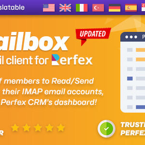 Mailbox v2.0.3 Nulled – Webmail based e-mail client module for Perfex CRM