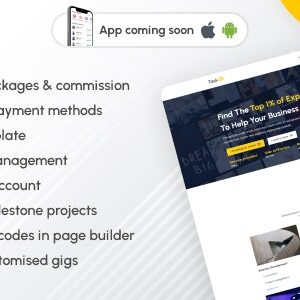 Taskup v1.4 Nulled – A Freelance and Service Finder Marketplace
