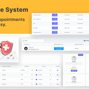 Clinic Management System v6.0.1 Nulled – Doctor Patient Appointment Management System Laravel