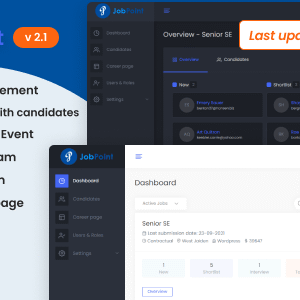JobPoint v2.2 Nulled – Recruitment Management System