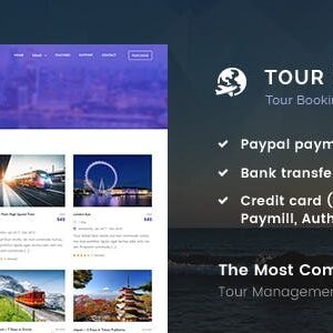 Tour Master v5.2.2 Nulled – Tour Booking, Travel, Hotel
