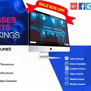 Classeventie v2.3 Nulled – Online Classes & Events Booking