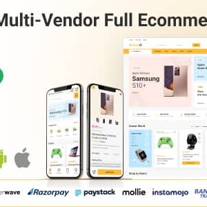 Shopo eCommerce v3.7.0 Nulled – Multivendor eCommerce Flutter App with Admin Panel & Website