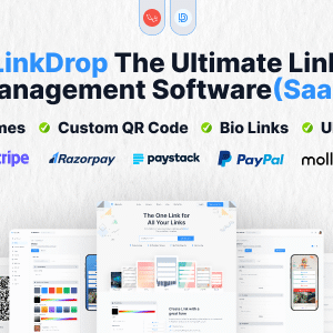 Linkdrop v3.5.1 Nulled – SaaS Link Management Tool