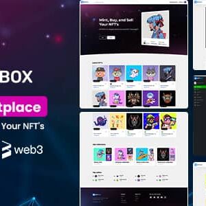 NFTBOX v1.3 Nulled – NFT Marketplace Script