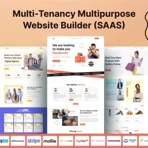 MultiSaas v2.4.0 Nulled – Multi-Tenancy Multipurpose Website Builder (Saas)