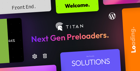 Titan Preloaders & Page Transitions WordPress Plugin v1.2.4 Free