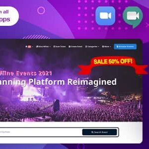 Eventmie Pro v1.8 Nulled – Online-Offline Event & Classes Ticket Selling & Management Multi-vendor Platform