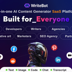 WriteBot v3.5.x Nulled – AI Content Generator SaaS Platform