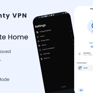 MightyVPN v8.0 Nulled – Flutter app for Secure VPN and Fast Servers VPN