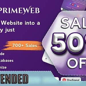 Prime Web v1.0.10 Nulled – Convert Website to a Flutter App | Web View App | Web to App