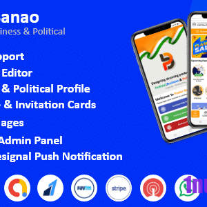 Poster Banao v2.0 Nulled – Poster Maker ,Festival & Business & Political , AdBanao Clone Poster Maker App