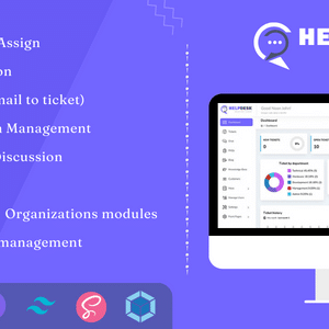 HelpDesk v3.02 Nulled – Online Ticketing System with Website – ticket support and management