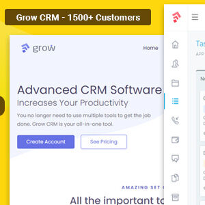 Grow CRM SaaS v1.2 Nulled – Laravel Project Management – Multitenancy