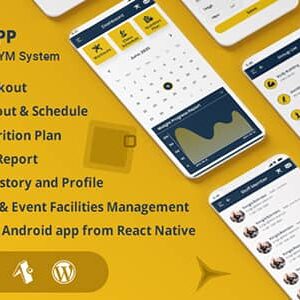 WPGYM App v2.0.4 – Mobile App for WordPress Gym System Free