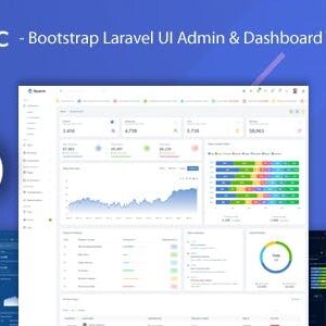 Sparic v2.0 Nulled – Laravel Admin dashboard Template