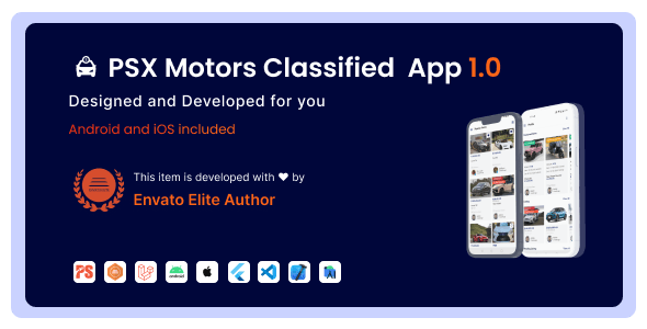 PSX Motors v1.3.4 Nulled - Classified App with Laravel Admin Panel