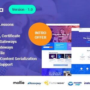 Coursela v1.0 Nulled – Personal Course Selling Website
