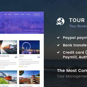 Tour Master v5.2.3 Nulled – Tour Booking, Travel, Hotel