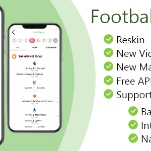 Football Videos ODDs Comparison and Live Score App + Admob v1.6 Free