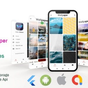 Flutter Wallpaper Pro 20m+ Images Nulled – Android & Ios – 2 May 2023