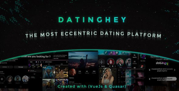 Datinghey v2.0.3 Nulled - The Ultimate PHP Dating Platform