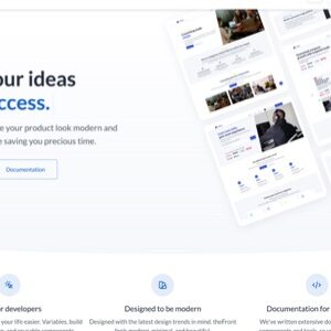 theFront v5.0.0 Nulled – Multipurpose Template + UI Kit