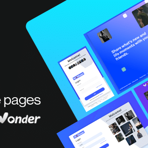 Wonderful v1.4.2 Nulled – The Ultimate Welcome Page Themes For WoWonder