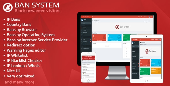 Ban System v2.3 Nulled - Block Unwanted Visitors