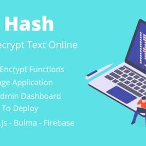 MyHash v2.0 Nulled – Encrypt & Decrypt Text Online – Firebase Version (Production Ready)