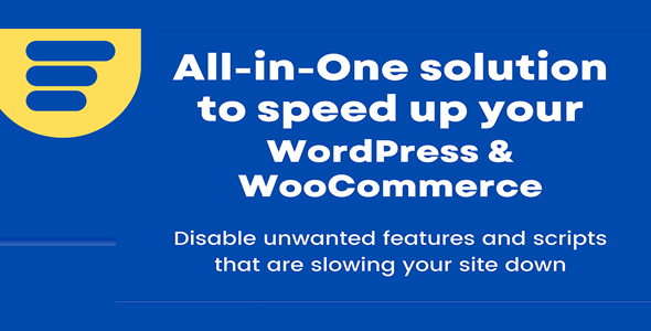 Disable Bloat for WordPress & WooCommerce PRO v3.3.1 Free