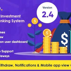 Hyip Rio v2.4 Nulled – Advanced Hyip Investment Scheme With Ranking System and Automatic Withdraw
