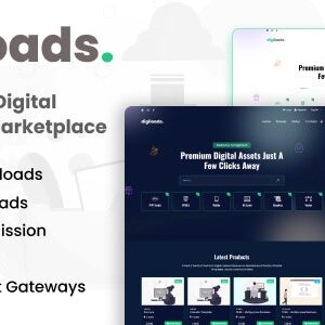 Digiloads v1.0.1 Nulled – Multivendor Digital Downloads Marketplace