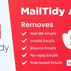 MailTidy v2.1.2 Nulled – Email List Cleaner SAAS Application