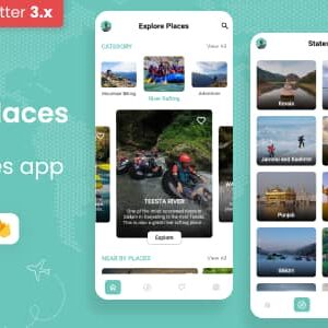 Explore Places Nulled – Flutter Places App with Firebase Backend