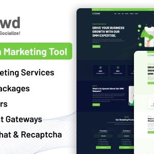 SMMCrowd v1.5 Nulled – Marketplace of SMM Services